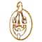 18" Orange Jack-O-Lantern 4 Function LED Halloween Window Silhouette